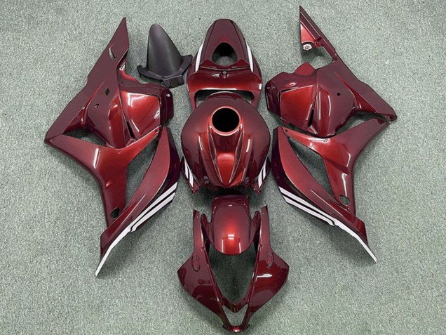 2009-2012 Honda CBR600RR Motorcycle Fairings - Maroon Red Canada for Sale