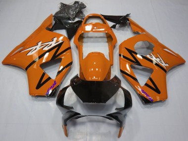 2002-2003 Honda CBR954RR Motorcycle Fairings - Dark Orange Glossy Black Canada for Sale