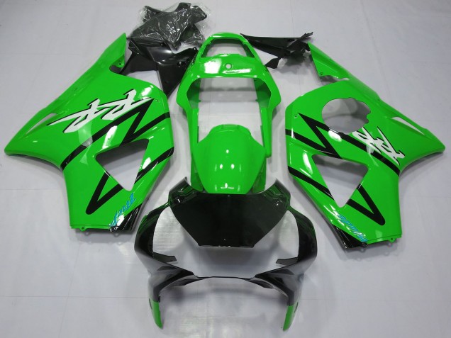 2002-2003 Honda CBR954RR Motorcycle Fairing - Green Glossy Black Canada for Sale