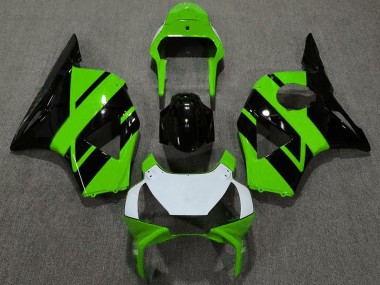 2002-2003 Honda CBR954RR Motorcycle Fairings - Green Glossy Black White Green OEM Style Canada for Sale