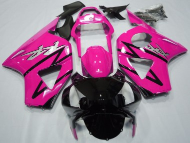2002-2003 Honda CBR954RR Motorcycle Fairing - Pink Glossy Black Canada for Sale