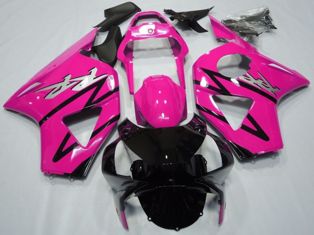 2002-2003 Honda CBR954RR Motorcycle Fairing - Pink Glossy Black Canada for Sale