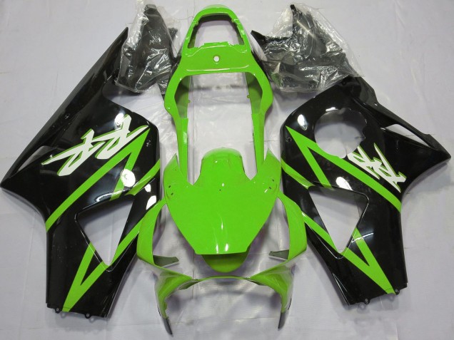 2002-2003 Honda CBR954RR Motorcycle Fairings - Plain Green Design Canada for Sale