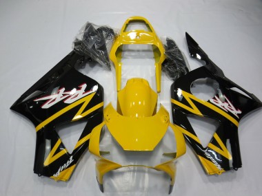 2002-2003 Honda CBR954RR Motorcycle Fairings - Yellow Glossy Black Canada for Sale