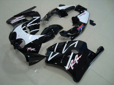 1990-1998 Honda CBR250RR Motorcycle Fairings - White Glossy Black HRC Canada for Sale