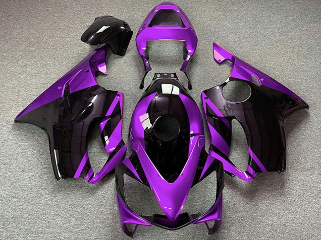 2001-2003 Honda CBR600 F4i Motorcycle Fairings - Purple Glossy Black Canada for Sale