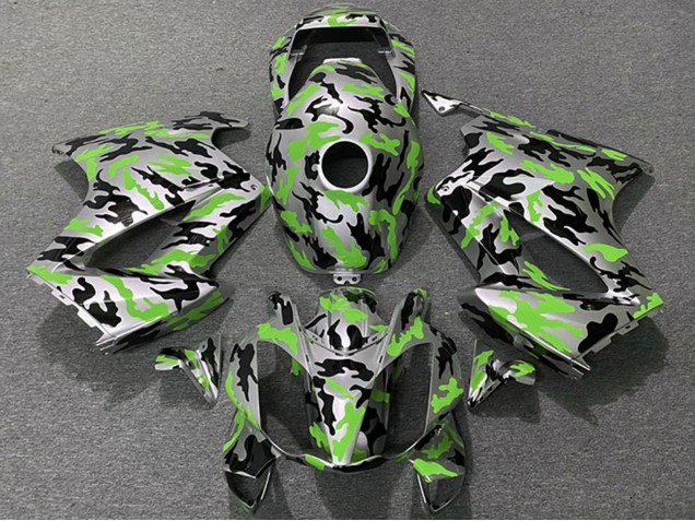 2002-2013 Honda VFR 800 Motorcycle Fairings - Green Camouflage Canada for Sale