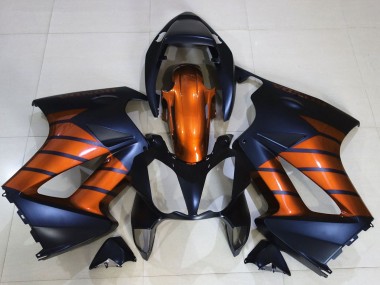 2002-2013 Honda VFR 800 Motorcycle Fairings - Orange Matte Blue Matte Black Canada for Sale