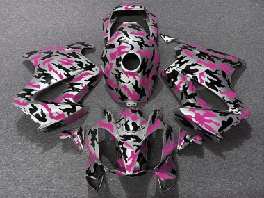 2002-2013 Honda VFR 800 Motorcycle Fairings - Pink Camouflage Canada for Sale