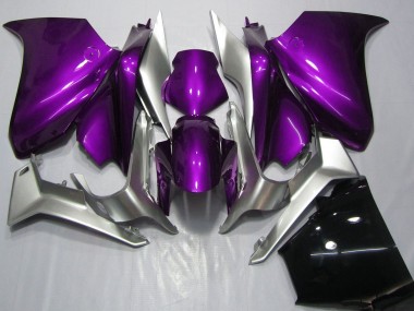 2010-2014 Honda VFR 1200 Motorcycle Fairings - Silver Purple Canada for Sale