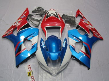 2003-2004 Suzuki GSXR 1000 Motorcycle Fairings - Red Blue White Canada for Sale