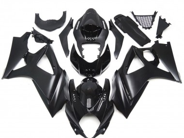 2007-2008 Suzuki GSXR 1000 Motorcycle Fairing Kits - Glossy Black Matte Black Canada for Sale