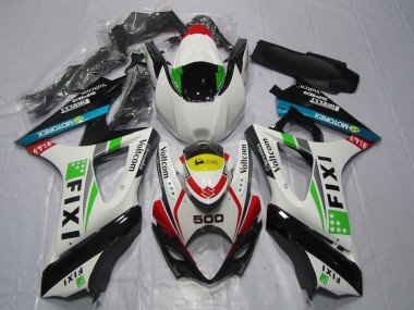 2007-2008 Suzuki GSXR 1000 Motorcycle Fairings - White Blue Green Yellow Red Fixi 500 Canada for Sale