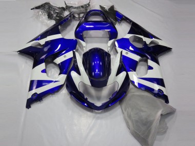2000-2002 Suzuki GSXR 1000 Motorcycle Fairings - Blue White Canada for Sale