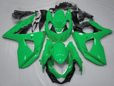 2009-2016 Suzuki GSXR 1000 Motorcycle Fairing - Green Black Canada for Sale