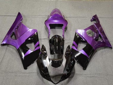 2003-2004 Suzuki GSXR 1000 Motorcycle Fairings - Purple Glossy Black Canada for Sale