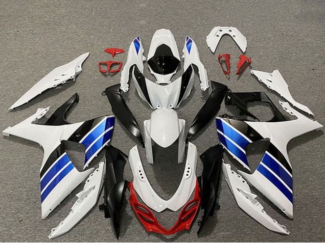 2009-2016 Suzuki GSXR 1000 Motorcycle Fairings - White Blue Red Black Canada for Sale
