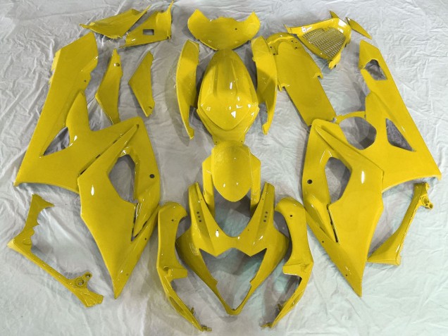 2005-2006 Suzuki GSXR 1000 Motorcycle Fairings - Glossy Yellow Canada for Sale