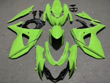 2009-2016 Suzuki GSXR 1000 Motorcycle Fairings - Green Black Canada for Sale