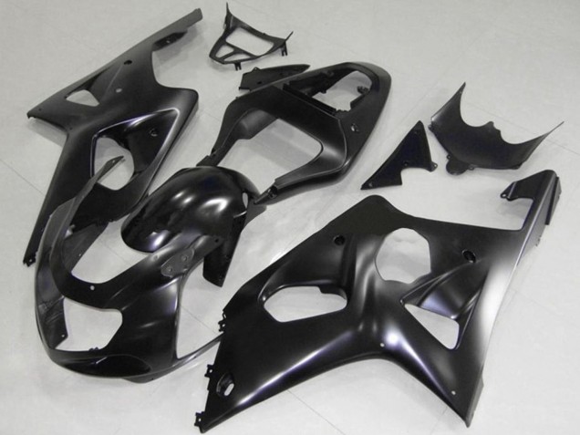 2000-2002 Suzuki GSXR 1000 Motorcycle Fairings - Matte Black Canada for Sale