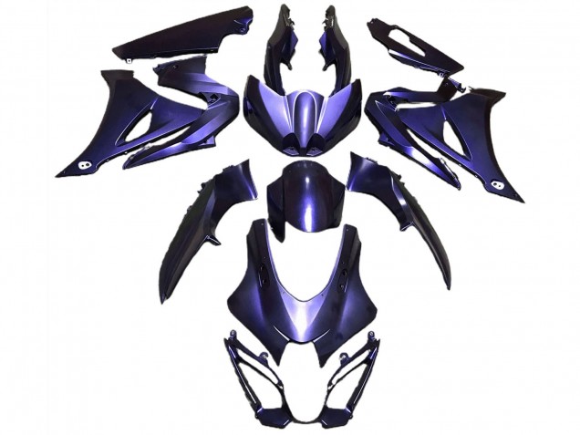 2017-2024 Suzuki GSXR 1000 Motorcycle Fairings - Matte Blue Canada for Sale