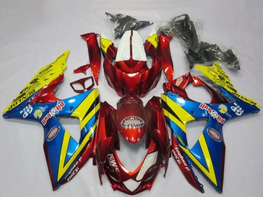 2009-2016 Suzuki GSXR 1000 Motorcycle Fairings - Yellow Red Blue Canada for Sale
