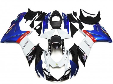 2011-2024 Suzuki GSXR 600 / GSXR 750 Abs Motorcycle Fairings - Blue White Red Canada for Sale