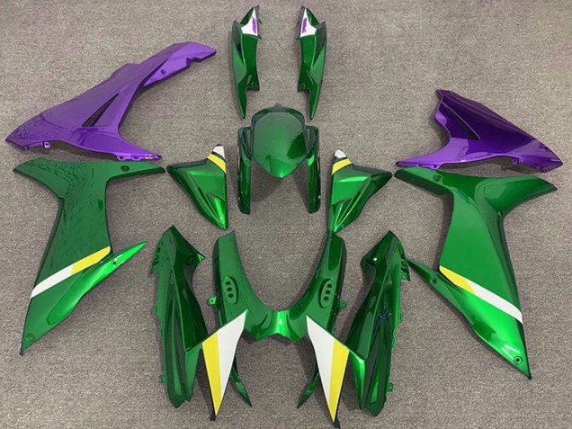 2011-2024 Suzuki GSXR 600 / GSXR 750 Motorcycle Fairings - Green Purple White Yellow Canada for Sale