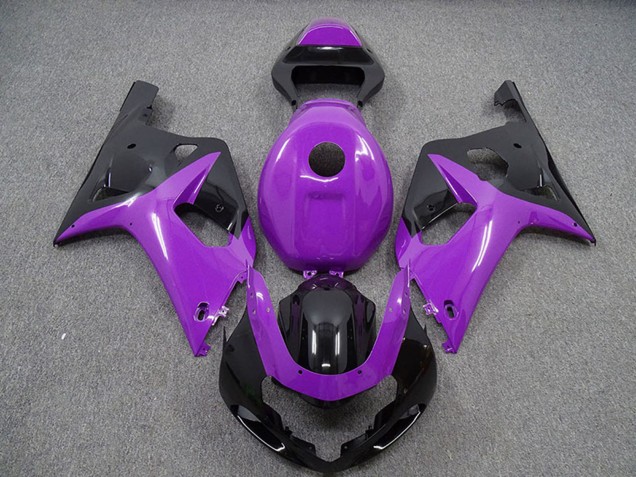 2001-2003 Suzuki GSXR 600 / GSXR 750 Motorcycle Fairings - Purple Glossy Black Canada for Sale