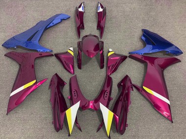 2011-2024 Suzuki GSXR 600 / GSXR 750 Motorcycle Fairings - Purple Blue White Yellow Canada for Sale