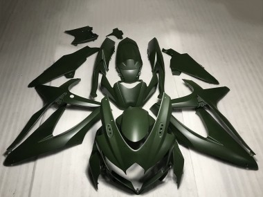 2008-2010 Suzuki GSXR 600 / GSXR 750 Motorcycle Fairings - Matte Green Canada for Sale