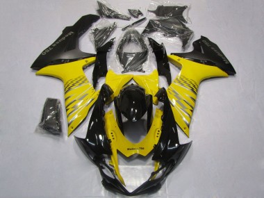 2011-2024 Suzuki GSXR 600 / GSXR 750 Motorcycle Fairings - Yellow Grey Black Canada for Sale