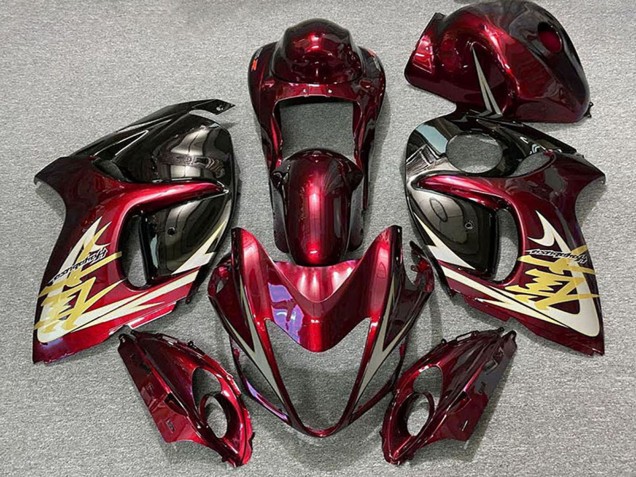 2008-2020 Suzuki GSXR 1300 Motorcycle Fairings - Deep Red Gold Canada for Sale