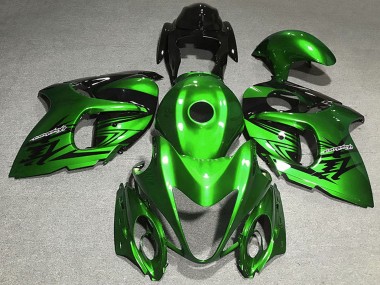 2008-2020 Suzuki GSXR 1300 Motorcycle Fairing - Glossy Green Black Canada for Sale