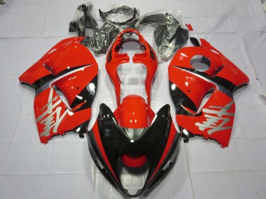 1996-2007 Suzuki GSXR 1300 Motorcycle Fairings - Red Black Silver Decal Canada for Sale