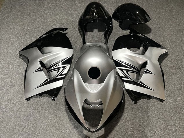 1996-2007 Suzuki GSXR 1300 Motorcycle Fairings - Silver Black Canada for Sale