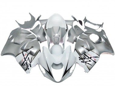 1996-2007 Suzuki GSXR 1300 Motorcycle Fairings - Silver White OEM Style Canada for Sale