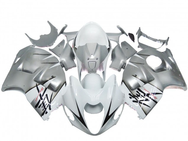 1996-2007 Suzuki GSXR 1300 Motorcycle Fairings - Silver White OEM Style Canada for Sale