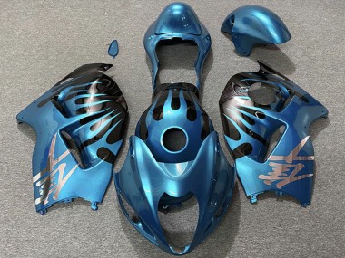1996-2007 Suzuki GSXR 1300 Motorcycle Fairings - Sky Blue and Black Canada for Sale