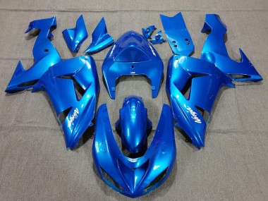 2006-2007 Kawasaki ZX10R Motorcycle Fairings - Blue Canada for Sale