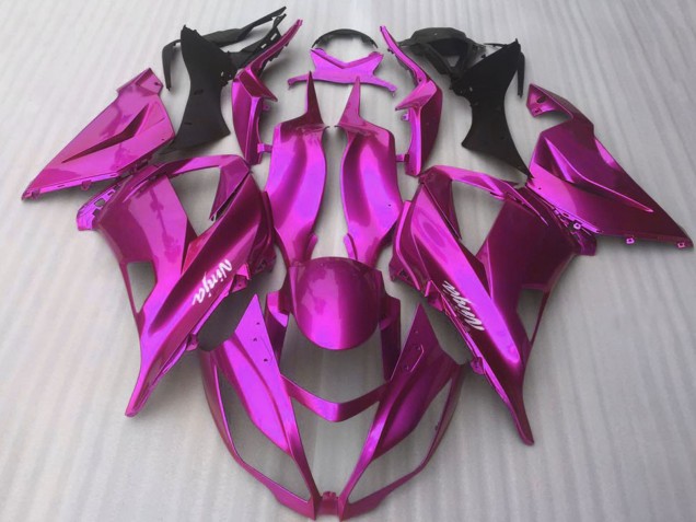 2016-2020 Kawasaki ZX10R Motorcycle Fairings - Glossy Candy Pink Canada for Sale