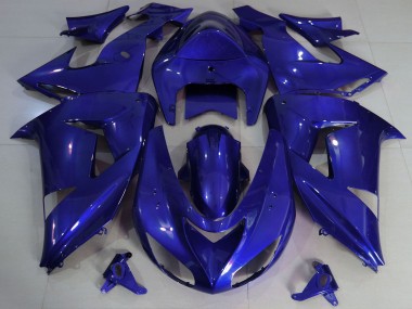 2006-2007 Kawasaki ZX10R Motorcycle Fairings - Dark Blue Canada for Sale