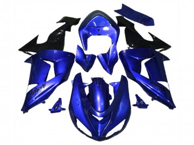2006-2007 Kawasaki ZX10R Motorcycle Fairings - Blue Black Canada for Sale