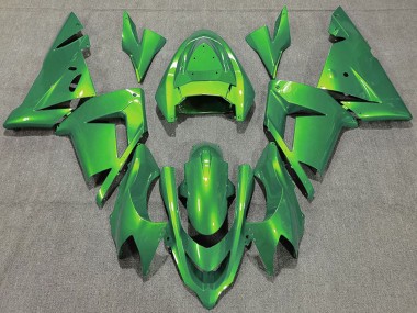 2004-2005 Kawasaki ZX10R Motorcycle Fairings - Glossy Green Canada for Sale