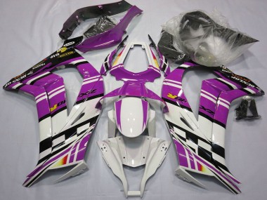 2011-2015 Kawasaki ZX10R Motorcycle Fairings - Purple Black White Yellow Canada for Sale