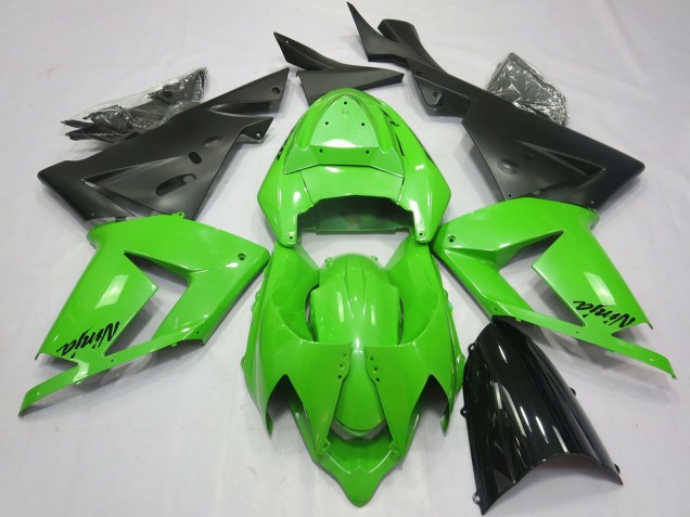 2004-2005 Kawasaki ZX10R Motorcycle Fairings - Total Green Canada for Sale