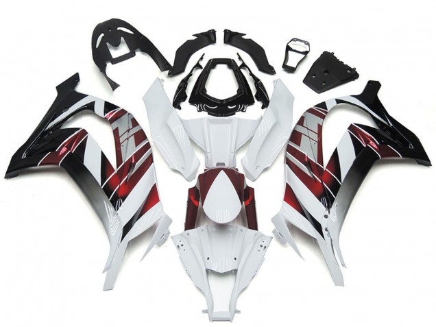 2016-2020 Kawasaki ZX10R Motorcycle Fairings - White Red Black Canada for Sale