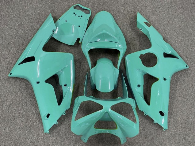 2003-2004 Kawasaki ZX6R Motorcycle Fairings - Cyan Canada for Sale