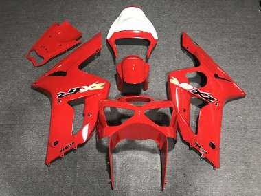 2003-2004 Kawasaki ZX6R Motorcycle Fairings - Red 636 Canada for Sale