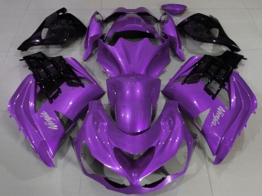 2012-2024 Kawasaki ZX14R Motorcycle Fairing - Purple Black Canada for Sale